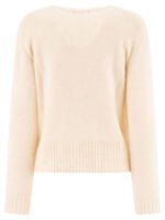 "Soeur" cardigan Lyne femme beige en alpaga, laine coupe regular - Image 2