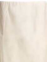 "LouLou De Saison" jupe femme blanche coton soie - Image 3