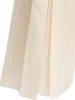 "LouLou De Saison" jupe femme blanche coton soie - Image 4