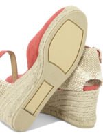 "Castañer" Espadrilles femme rouges en coton et semelle gomme – Image 2