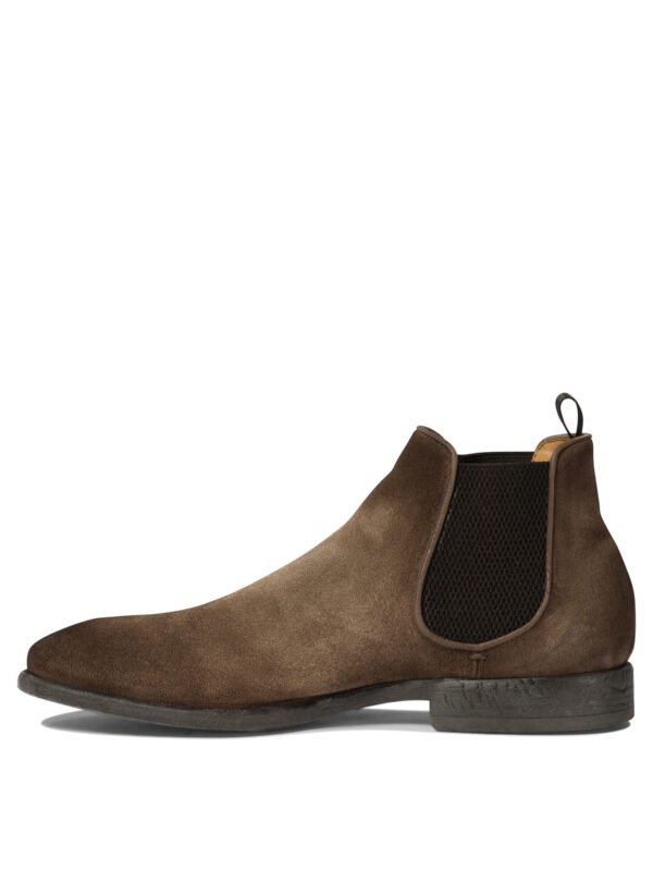 "Officine Creative" bottines Ceton homme marron en daim – Image 3