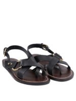 "Soeur" sandales Florence femme noires en cuir - Image 2