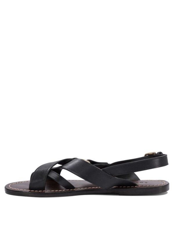 "Soeur" sandales Florence femme noires en cuir - Image 3