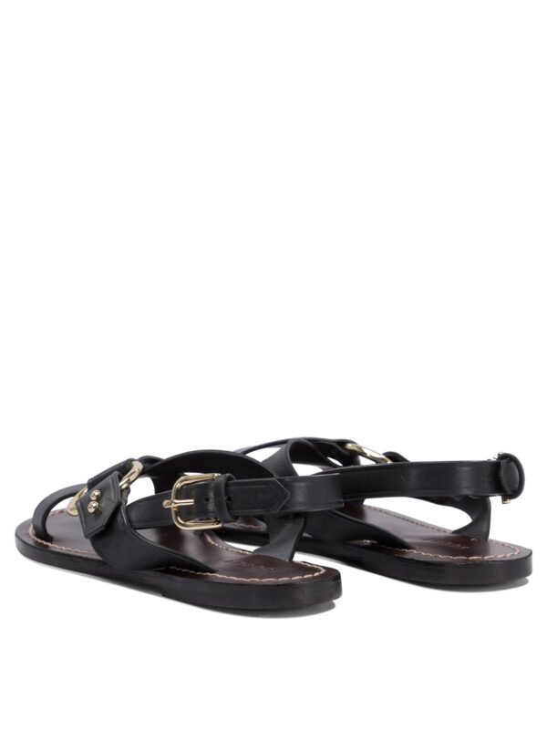 "Soeur" sandales Florence femme noires en cuir - Image 4
