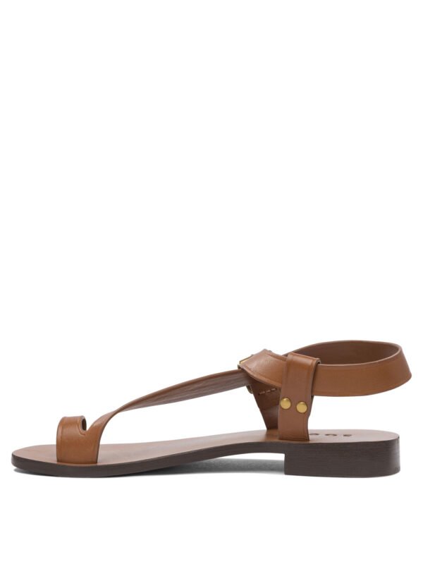 "Soeur" sandales femme marron en cuir Delhi – Image 3