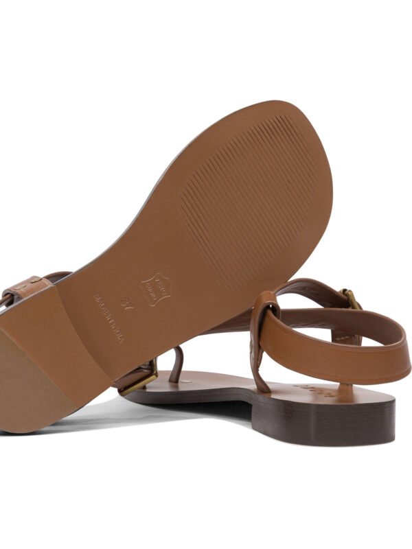 "Soeur" sandales femme marron en cuir Delhi – Image 5