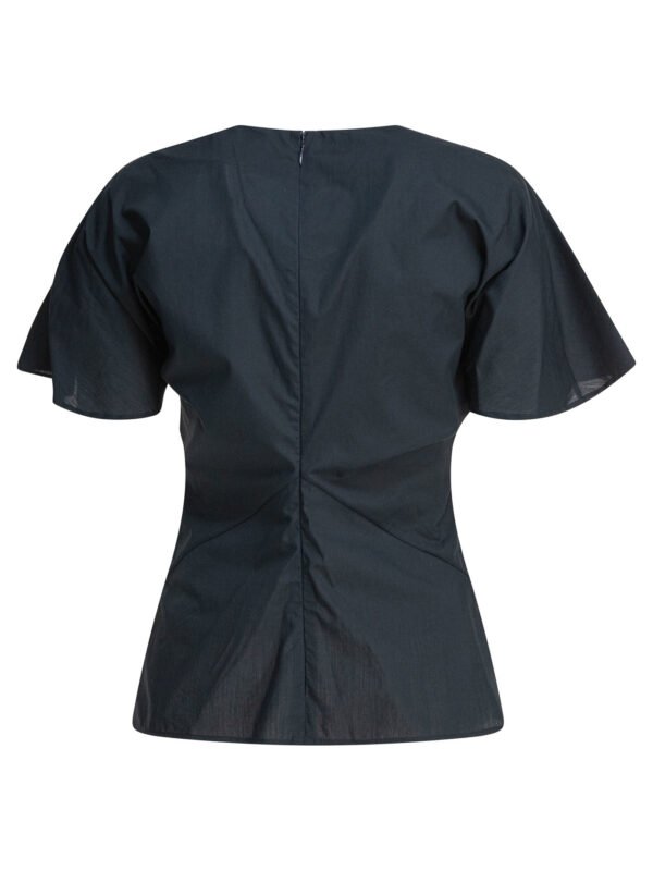 "Soeur" blouse femme bleue Embrun en viscose – Image 2