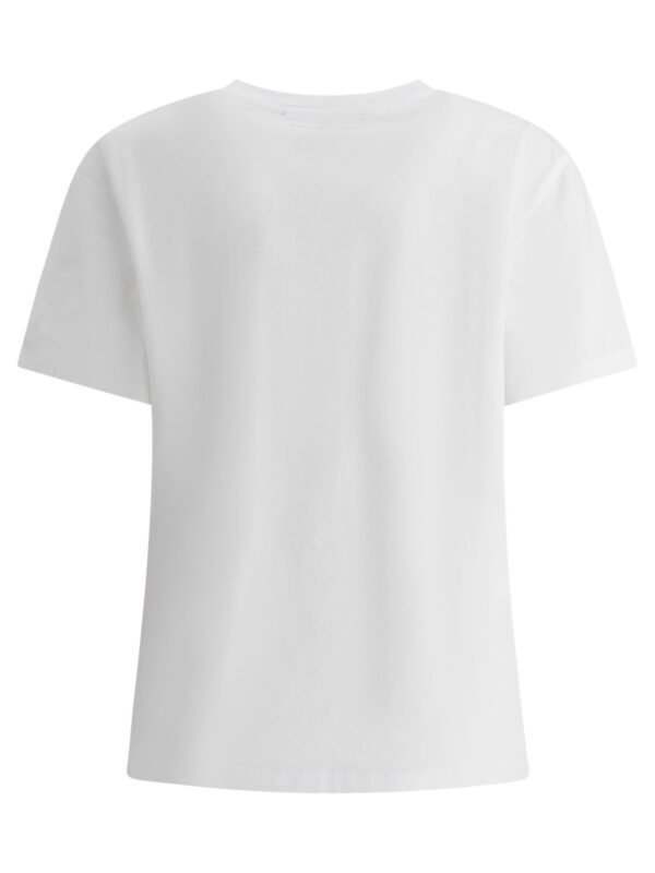 "Acne Studios" t-shirt femme blanc Face Logo en coton – Image 2