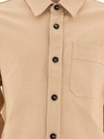 "A.P.C." Surchemise homme beige en coton coupe regular – Image 3