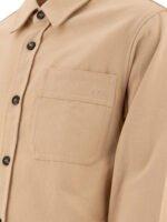"A.P.C." Surchemise homme beige en coton coupe regular – Image 4