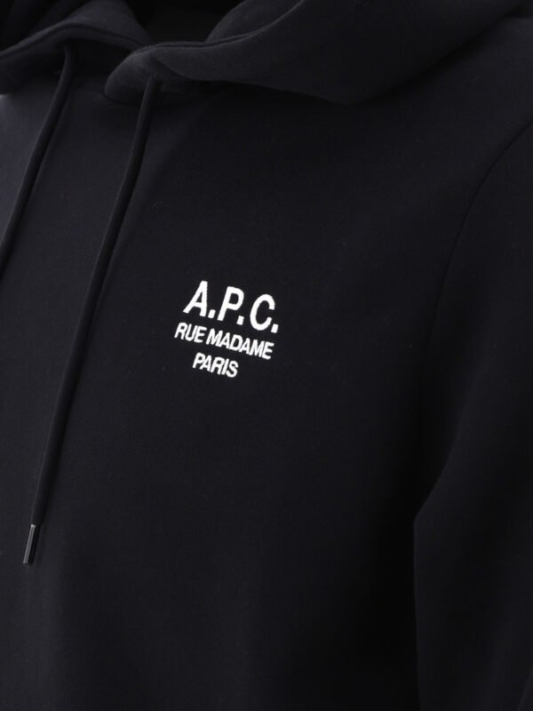 "A.P.C." Sweatshirt homme noir en coton – Image 4