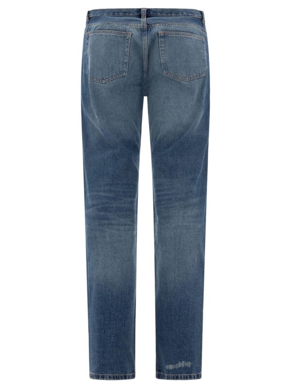 "A.P.C." Jean homme bleu en coton coupe regular – Image 2