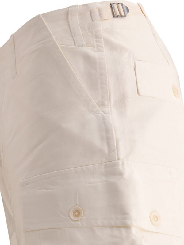 "Gallery Dept." short cargo homme blanc Foil en coton - Image 4