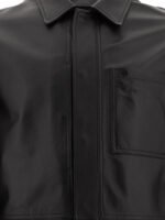 "Tagliatore" veste homme noire en cuir d’agneau – Image 3