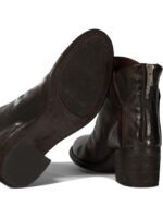 "Officine Creative" bottines femme marron Denner en cuir – Image 5