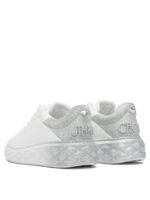 "Jimmy Choo" baskets femme blanches cuir - Image 4