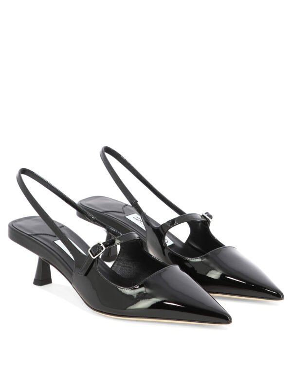 "Jimmy Choo" escarpins noirs en cuir – Image 2