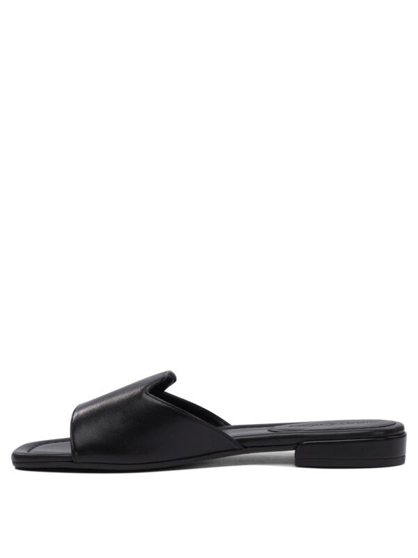 "Jimmy Choo" Sandales femme noires en cuir style élégant – Image 3