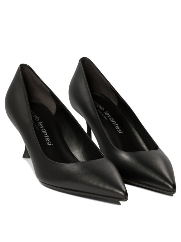 "Sergio Levantesi" escarpins femme noirs Ella en cuir – Image 2