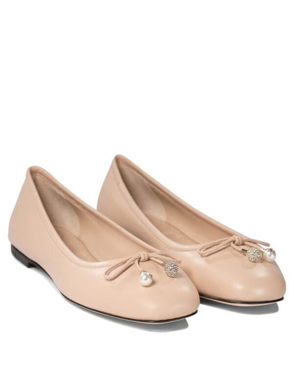 "Jimmy Choo" ballerines Elme rose en cuir pour femme – Image 2