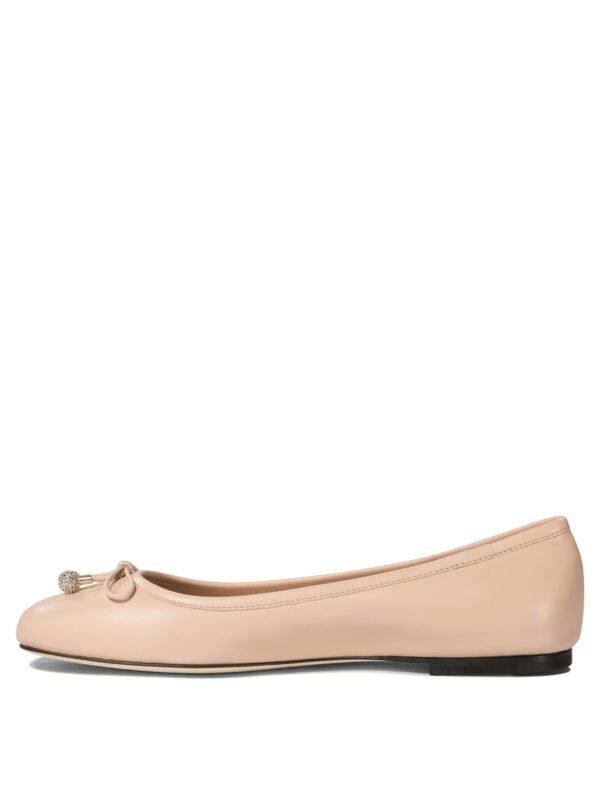 "Jimmy Choo" ballerines Elme rose en cuir pour femme – Image 3