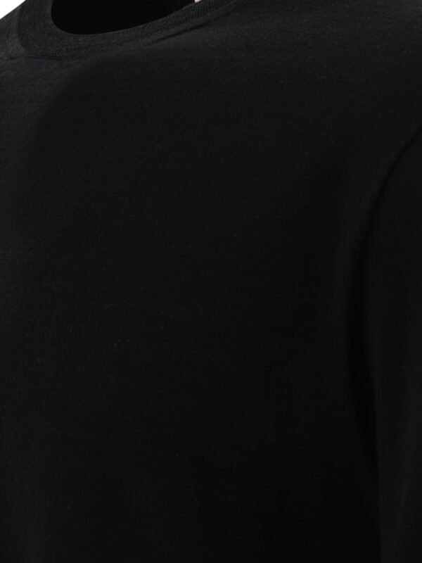 "Lardini" pull noir laine cachemire coupe regular homme – Image 4