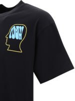 "Brain Dead" T-shirt homme noir en coton coupe regular – Image 4