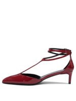"Khaite" escarpins femme rouges en cuir talon 45 mm – Image 3