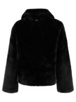 "Apparis" manteau femme noir Elis en polyester recyclé – Image 2