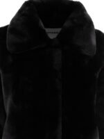 "Apparis" manteau femme noir Elis en polyester recyclé – Image 3
