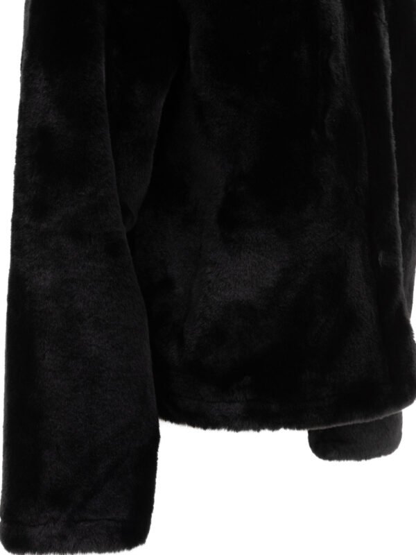 "Apparis" manteau femme noir Elis en polyester recyclé – Image 4