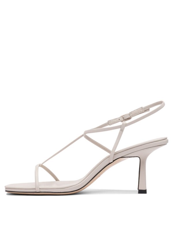 "Studio Amelia" sandales femme blanches en cuir – Image 3