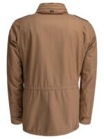 "Herno" manteau marron en coton pour homme – Image 2