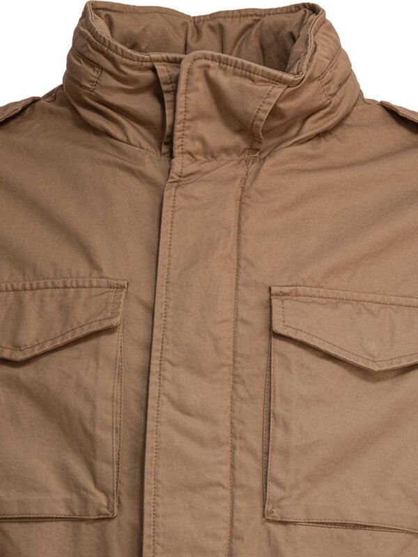 "Herno" manteau marron en coton pour homme – Image 3