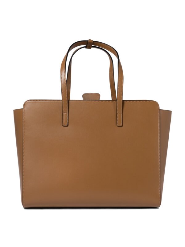 "Hidesins" sac à main femme marron en cuir – Image 3