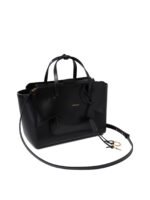"Hidesins" sac à main femme noir en cuir – Image 2