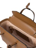 "Hidesins" sac à main femme marron en cuir - Image 5