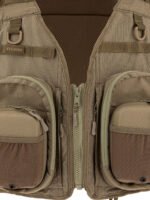 "Filson" Gilet de pêche vert sans manches en polyamide pour homme – Image 3