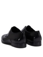 "Fabi" chaussures à lacets derby homme noires en cuir – Image 4