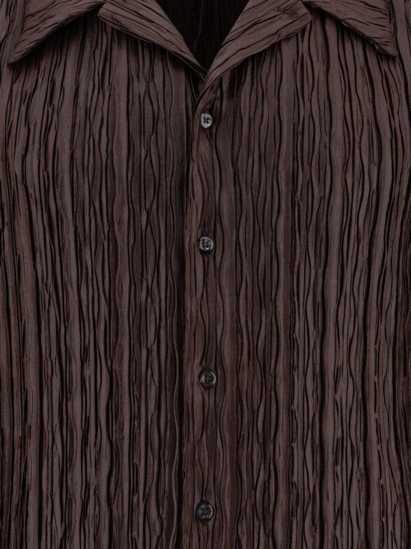 "Séfr" chemise homme marron Jagou en polyester - Image 3