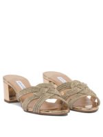"Aquazzura" Sandales femme rose en cuir coupe standard - Image 2