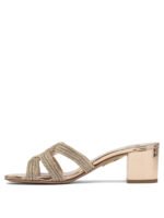 "Aquazzura" Sandales femme rose en cuir coupe standard - Image 3