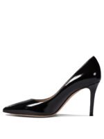 "Gianvito Rossi" escarpins Gianvito 85 en cuir verni noir pour femme – Image 3