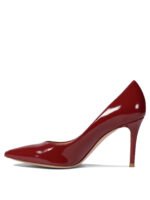 "Gianvito Rossi" escarpins femme rouges en cuir verni talon 85 mm – Image 3