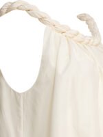 "LouLou De Saison" top femme beige coton soie - Image 4