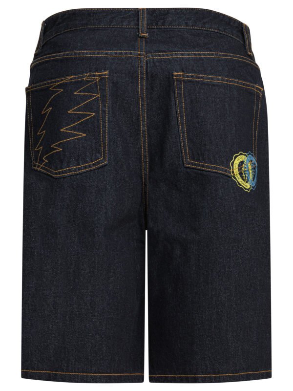 "Thisisneverthat" short homme bleu denim coupe ample – Image 2