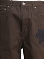 "Thisisneverthat®" pantalon homme marron coton coupe relaxed – Image 3