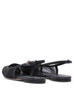 "Aeyde" slingbacks Geraldine noires en cuir nappa pour femme – Image 4