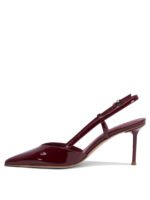 "Sergio Levantesi" Chaussures à talons bordeaux en cuir pour femme – Image 3