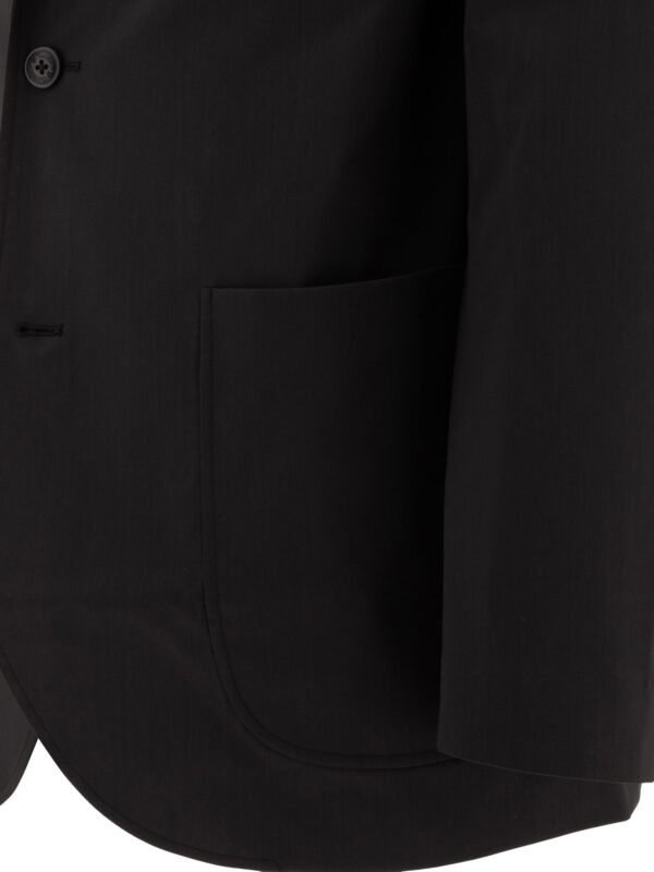 "Goldwin" blazer homme noir polyester coupe regular – Image 4